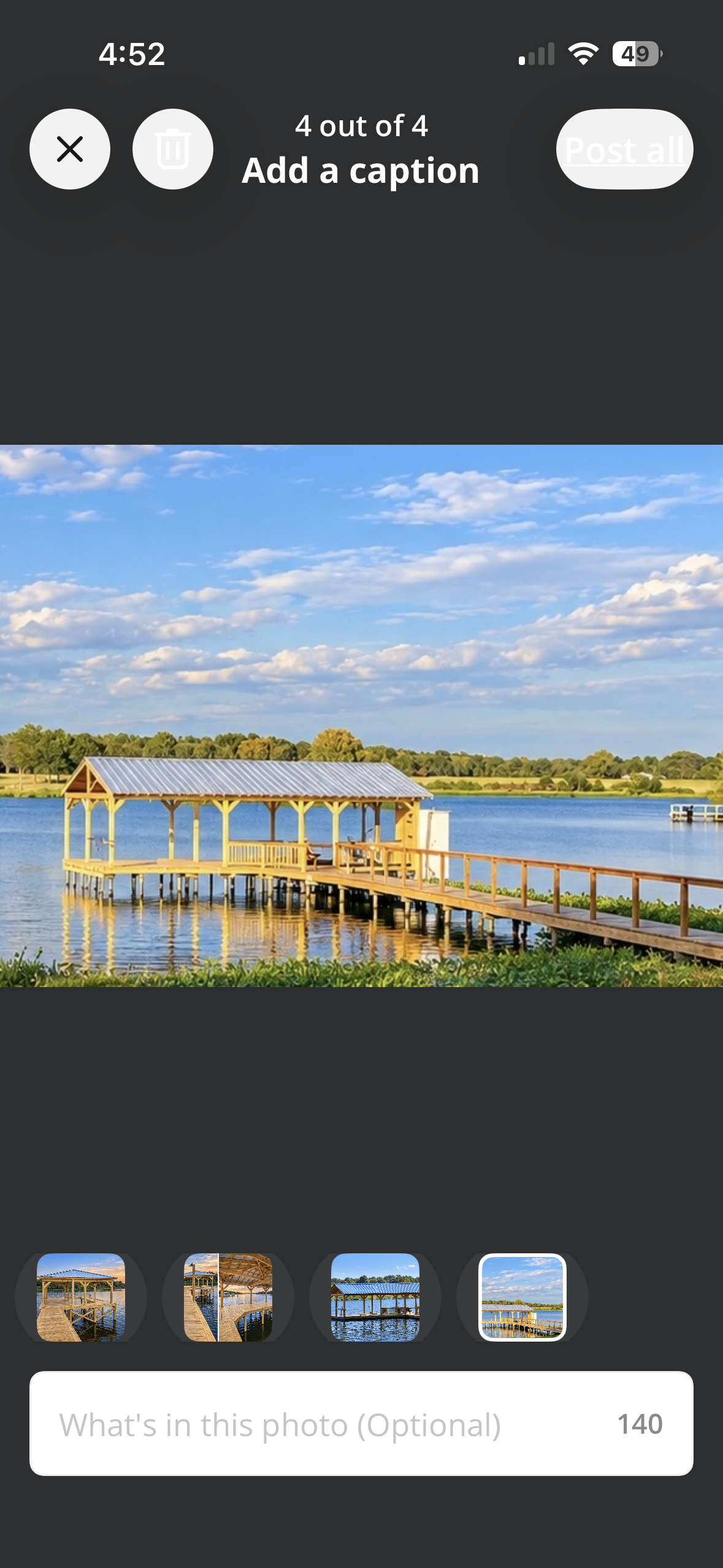 Covered Boat Dock — East Texas
