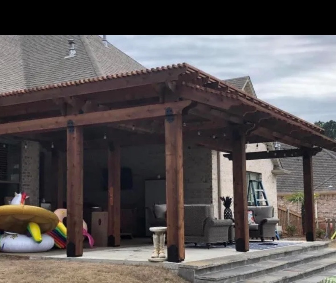 Freestanding Patio Cover — East Texas