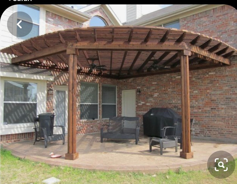 Cedar Patio Cover — East Texas